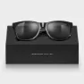Siroko Total Black Solbriller, Black, Black Mirror/CAT3