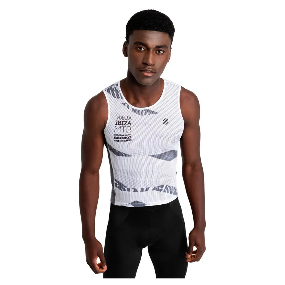Siroko Vibz Auba Ermeløs Baselag, White / grey Siroko Vibz Auba Ermeløs Baselag, White / grey