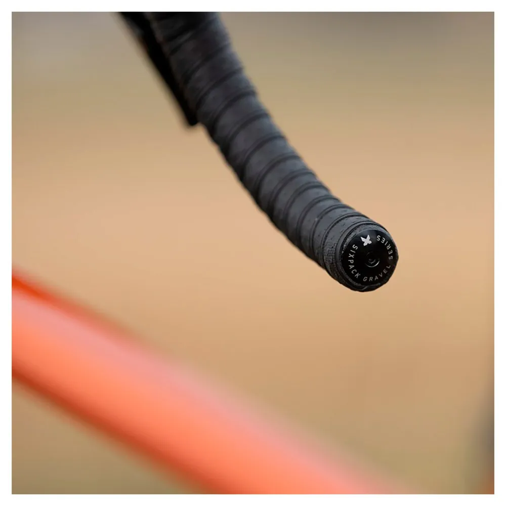 Sixpack Gravel Styretape, Black, One Size