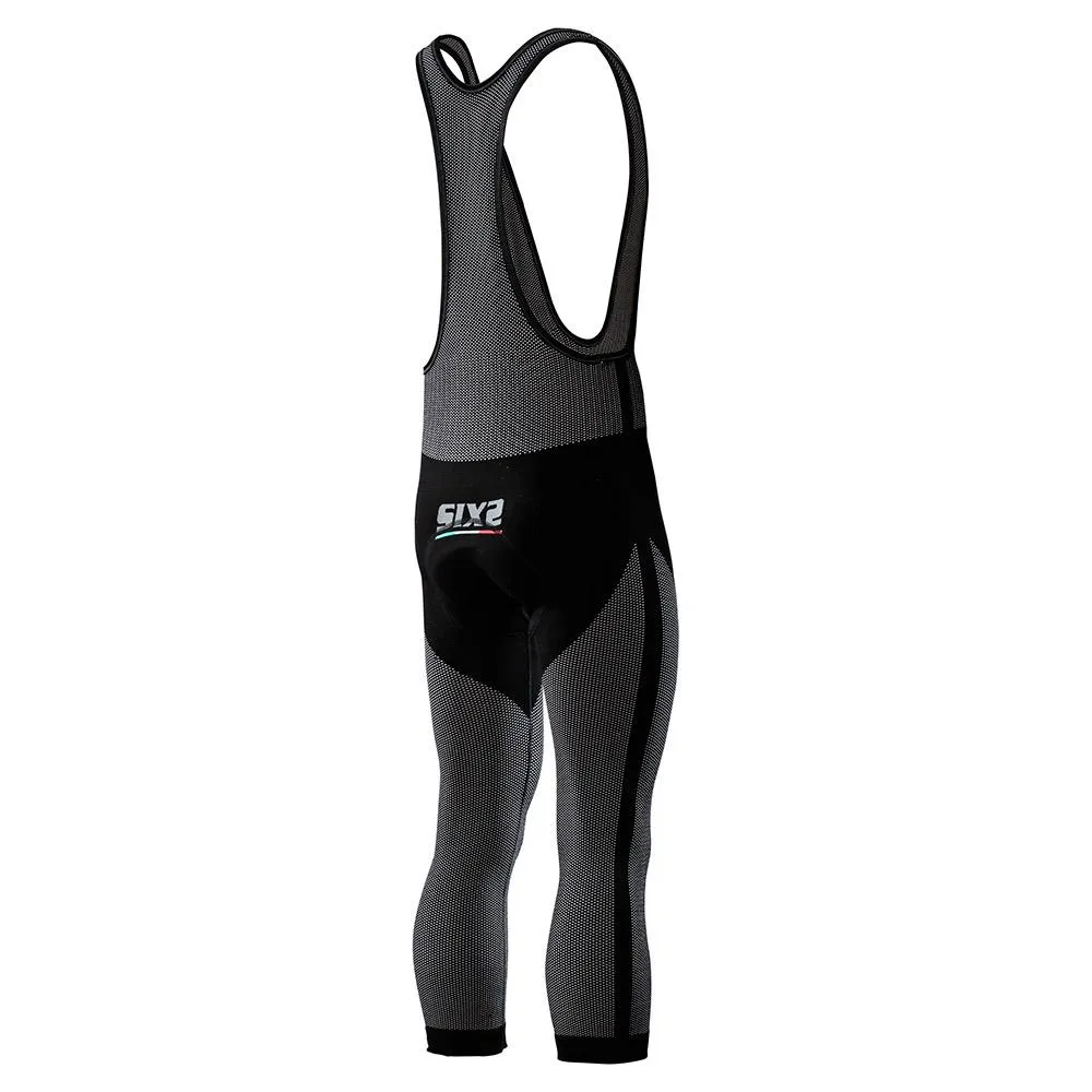 SIXS Activewear Sykkelbukser, All black