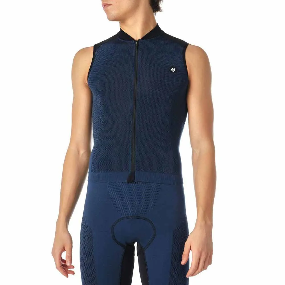 SIXS Clima 2 Ermeløs Sykkeltrøye, Avio / black, XXL