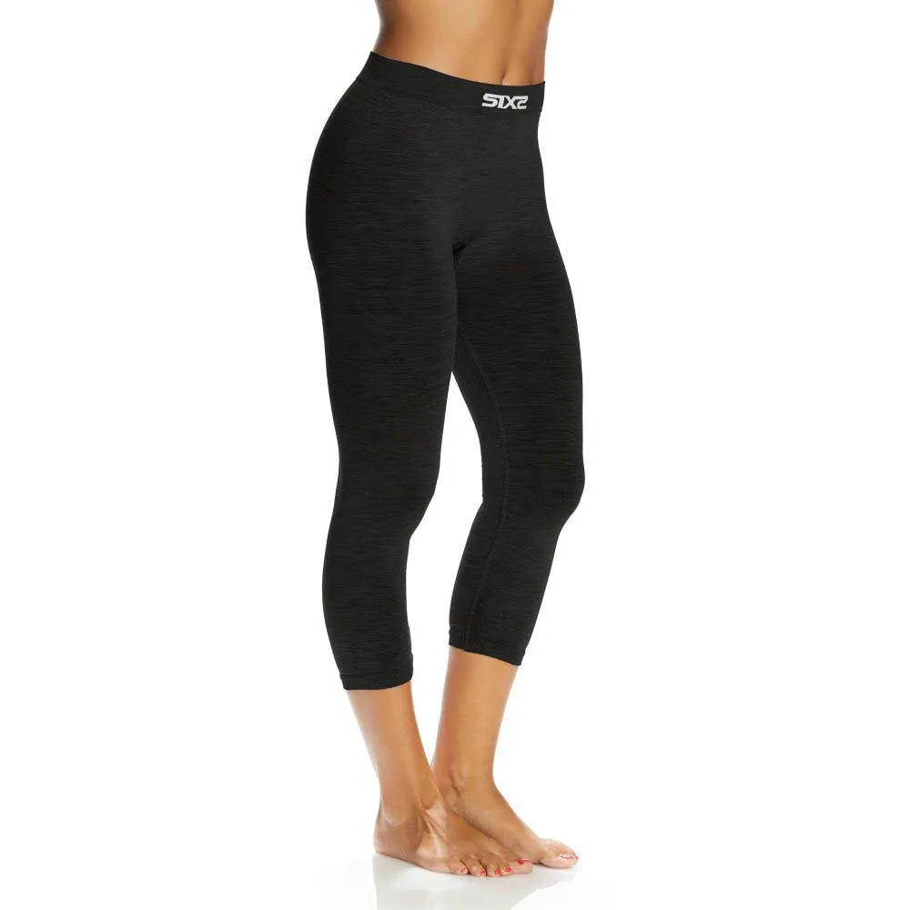 SIXS Merinos Baselagbukser, Wool black SIXS Merinos Baselagbukser, Wool black