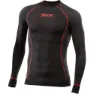 SIXS Ts2w Cu Langarmet Baselag Refurbished, Black / red