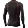 SIXS Ts2w Cu Langarmet Baselag Refurbished, Black / red