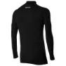 SIXS Ts3 Merinos Langarmet Baselag, Wool black