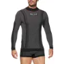 SIXS Ts3w Cu Langarmet Baselag, Black / red
