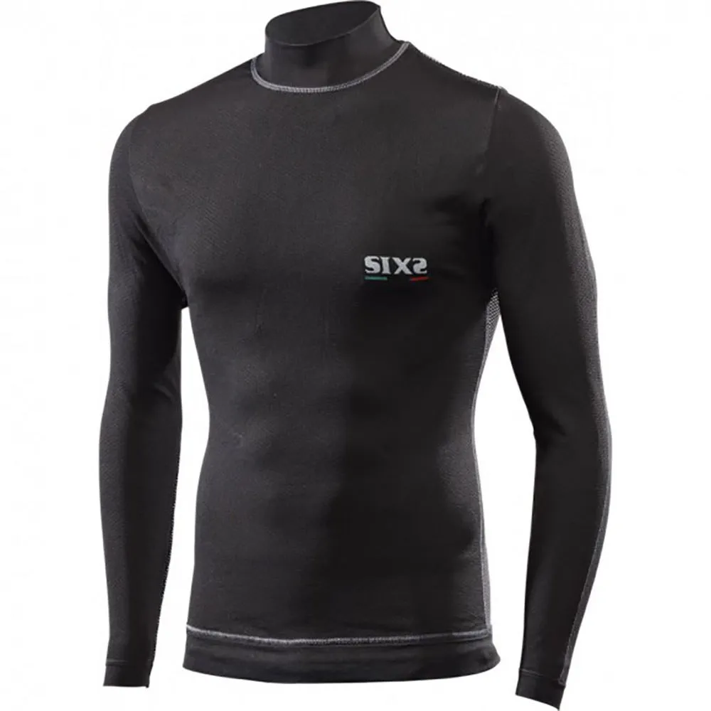 SIXS Ts4 Plus Langarmet Baselag, Black carbon SIXS Ts4 Plus Langarmet Baselag, Black carbon