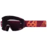 SIXSIXONE Radia L Briller, Red, Smoke Mirror