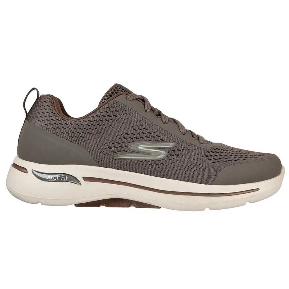 Skechers Go Walk Arch Fit-idy-trenere male, Taupe / taupe Skechers Go Walk Arch Fit-idy-trenere male, Taupe / taupe