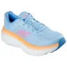 Blue synthetic / orange trim
