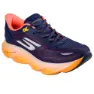 Navy textile / orange trim