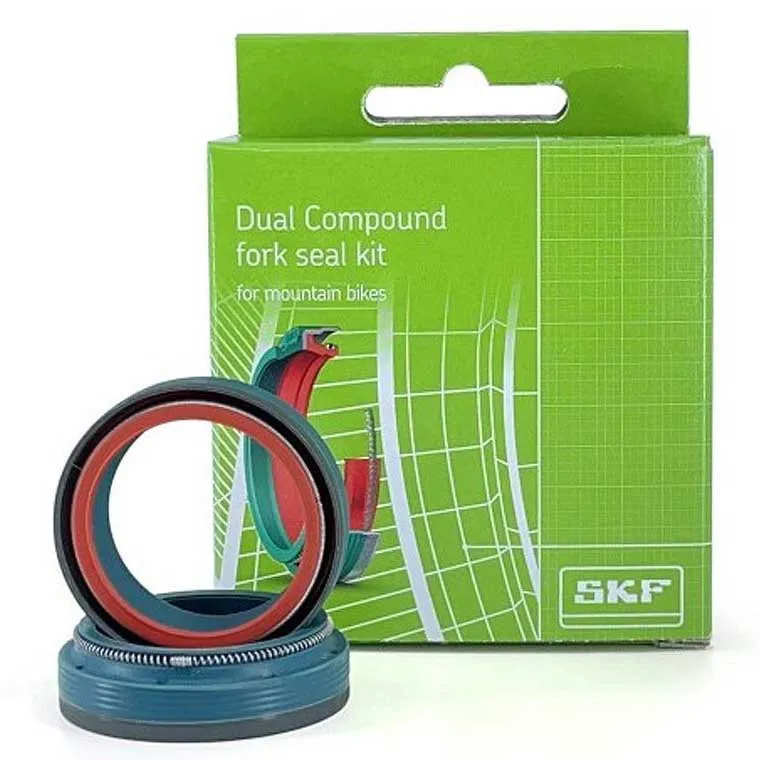 SKF Fox Dual Compound Fox 34 Mm Gaffeltetningssett, Black, One Size