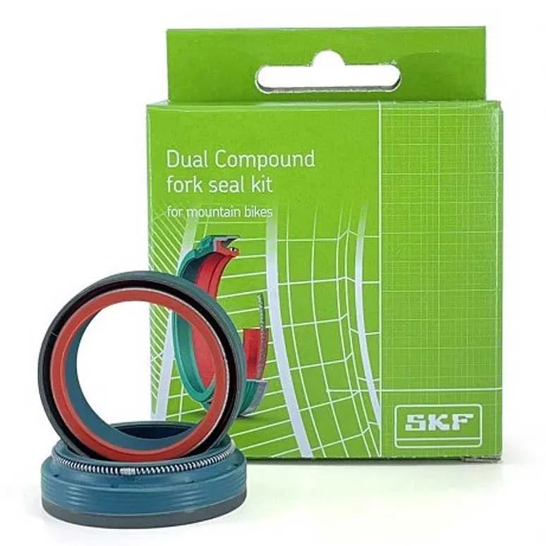 SKF Rock Shox Dual Compound 32 Mm Gaffeltetningssett, Black, One Size SKF Rock Shox Dual Compound 32 Mm Gaffeltetningssett, Black, One Size