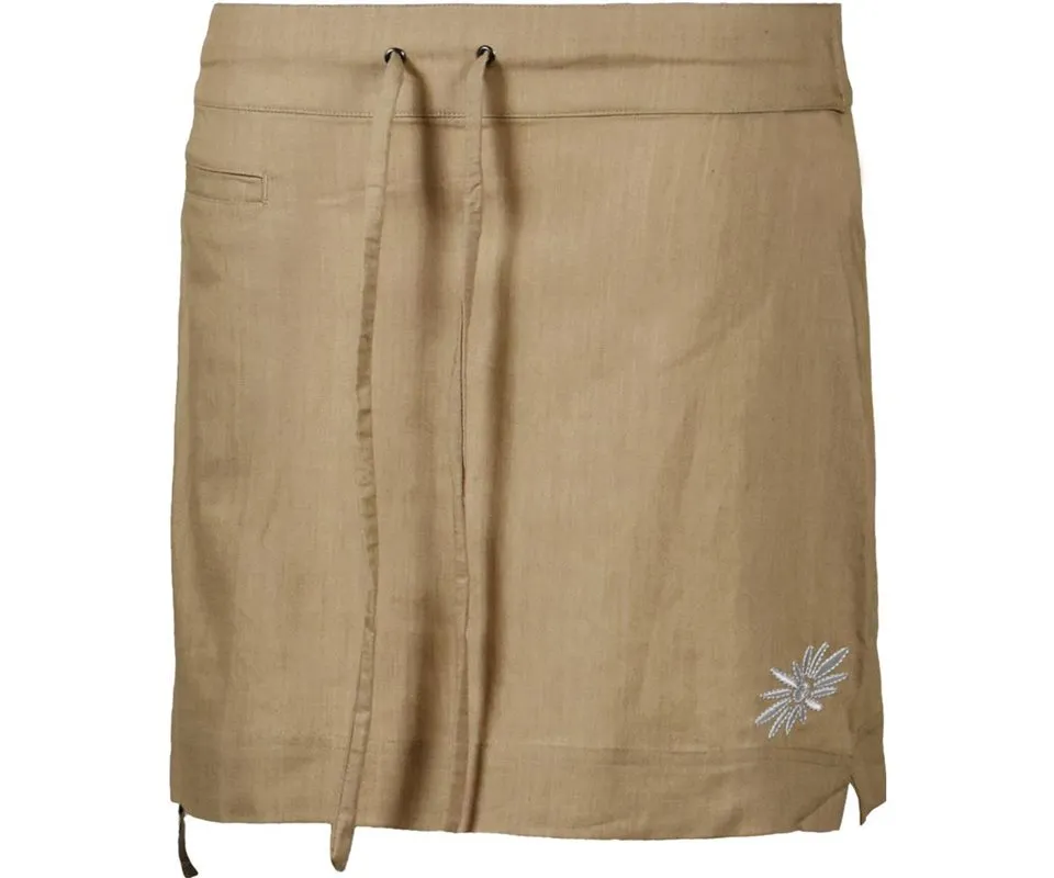 SKHOOP Samira Short Skirt Women, Khaki