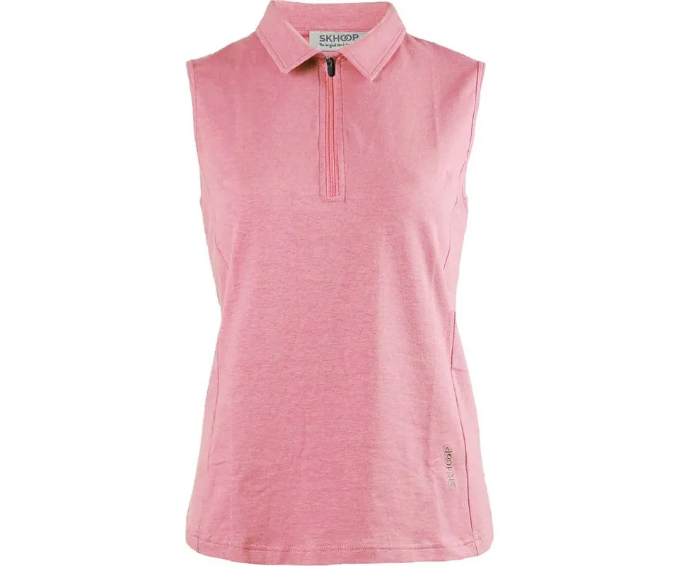 SKHOOP Tuva Zip Tank Women, Coral