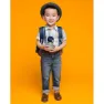 Skip Hop Gnisten Stil Liten Rakett Ryggsekk, Multicolor