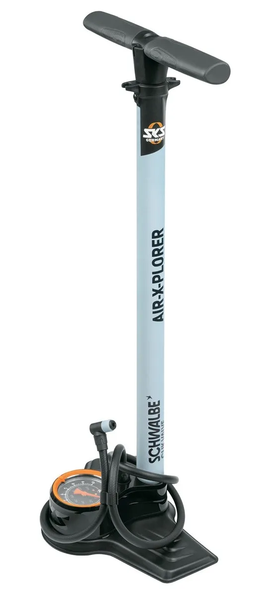 SKS Air-X-Plorer 10.0 Gulvpumpe, Turquoise, 145psi