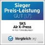 SKS Air-X-Press 8.0 Gulvpumpe, Black, 115psi
