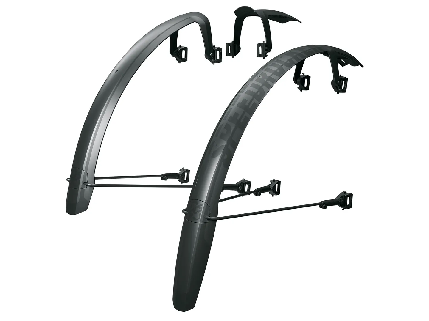 SKS Speedrocker XL Skjermsett, Black, 700C-28"