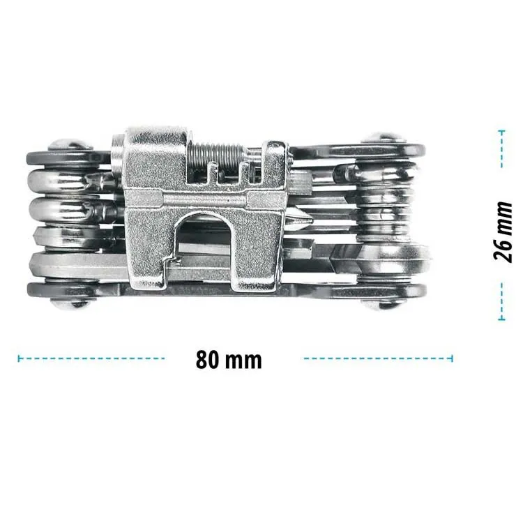 Skuad 11 Multiverktøy, Silver, One Size