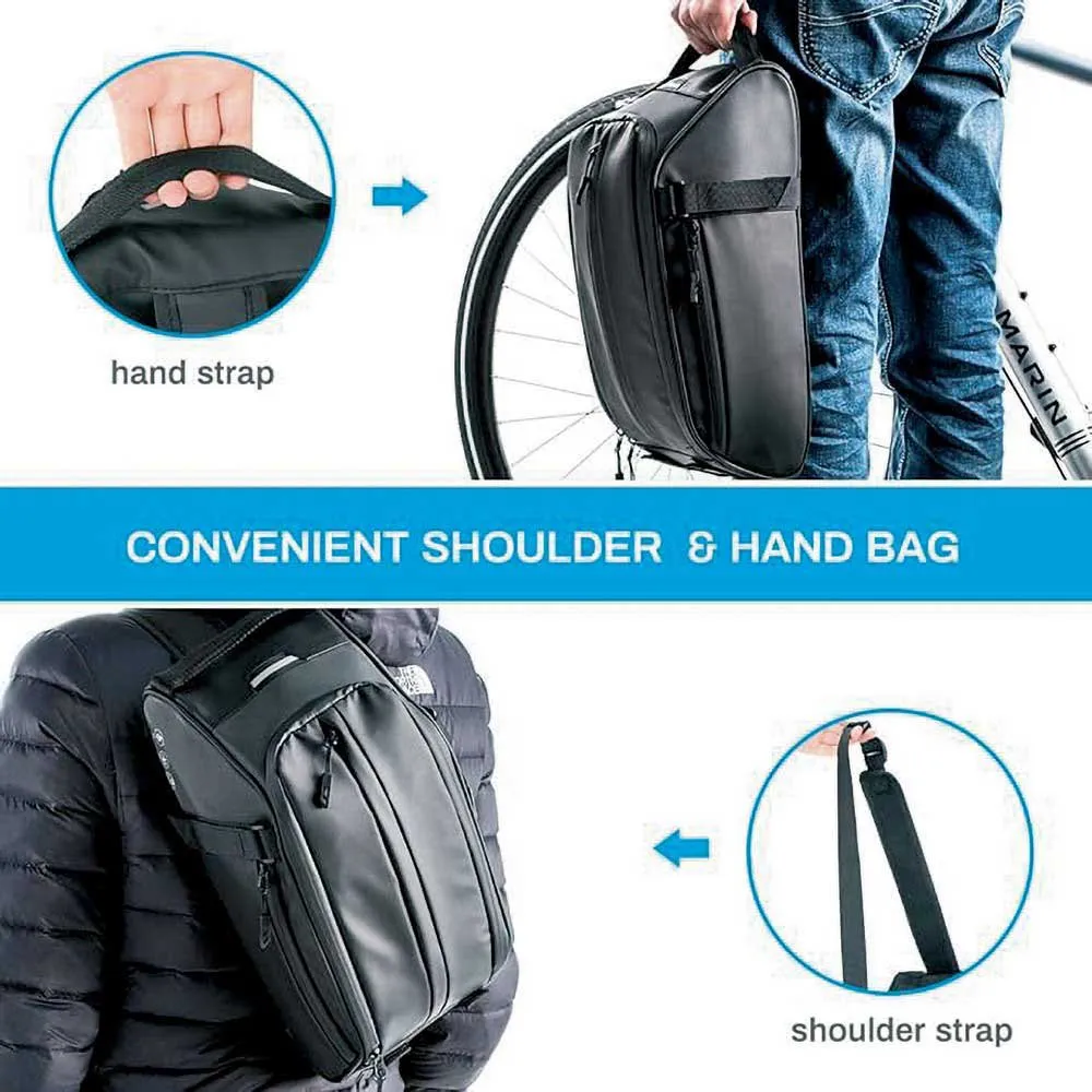 Skuad Explorer Sadelveske 9.5l, Black, One Size Skuad Explorer Sadelveske 9.5l, Black, One Size