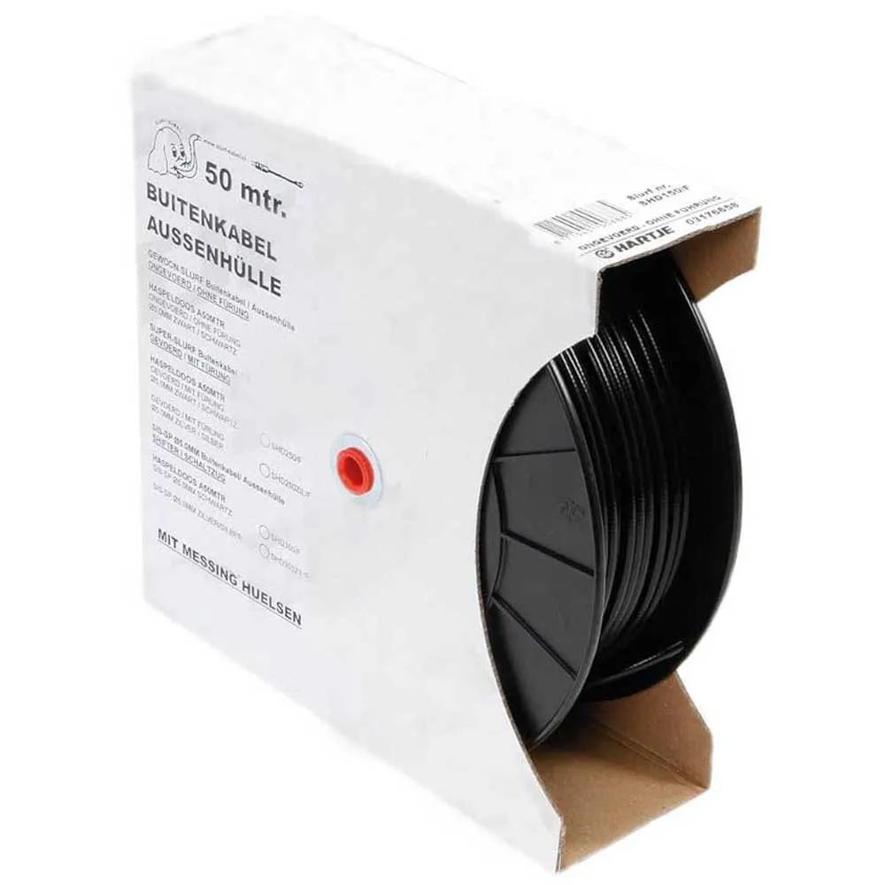 Slurf Sh150 50m Bremsekabel, Black, One Size