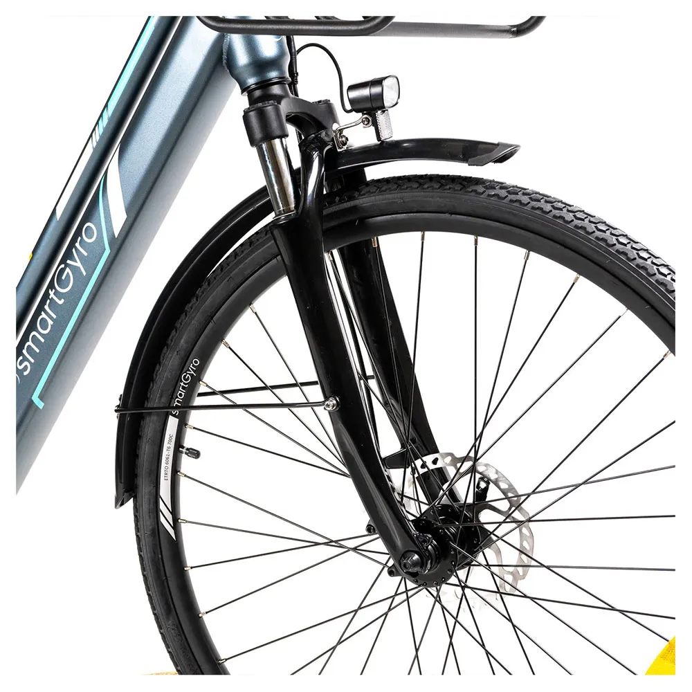 Smart Sunset 27.5´´ Elektrisk Sykkel, Titanium, One Size, Elsykkel