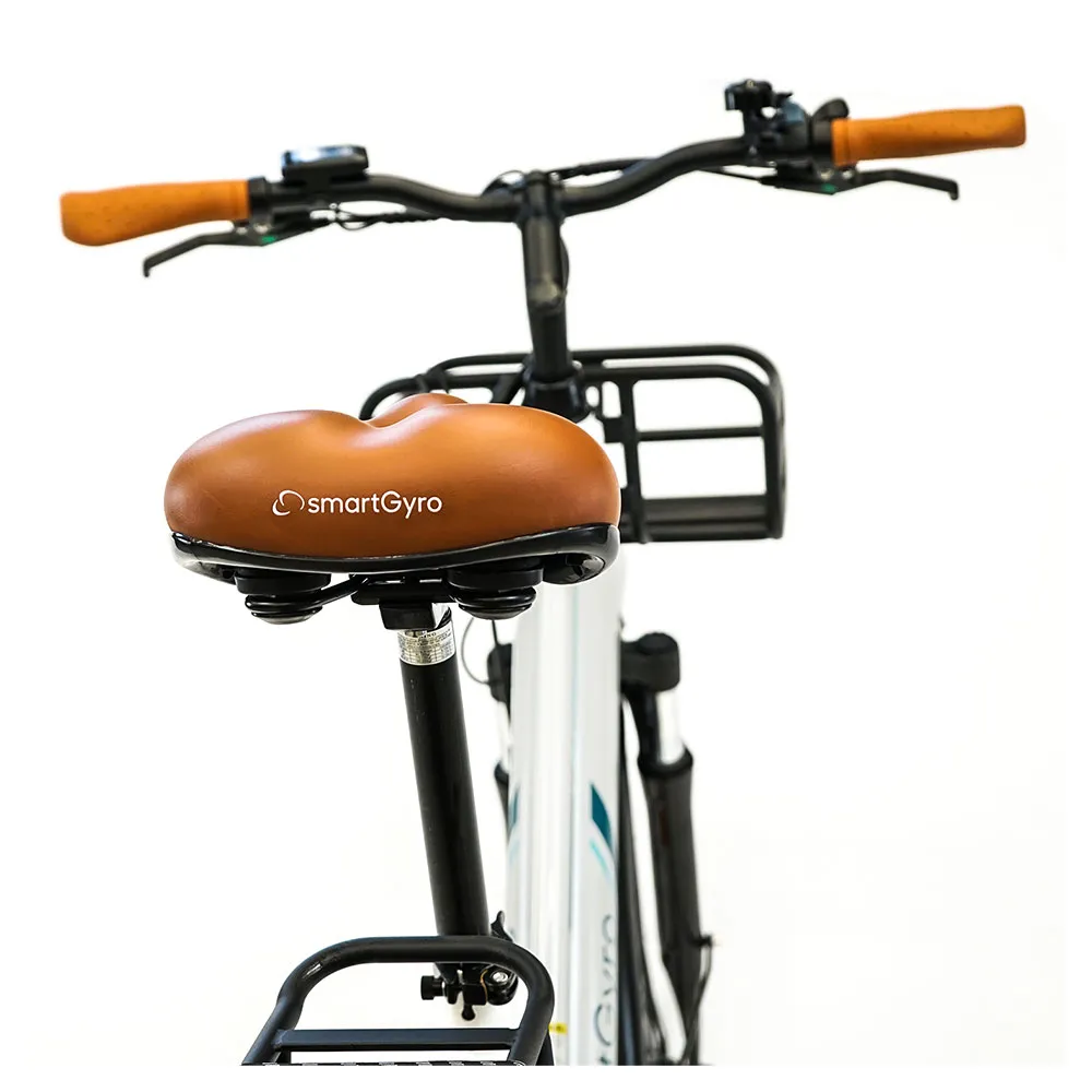 Smart Sunset Elektrisk Sykkel, White, One Size, 250Wh, Elsykkel