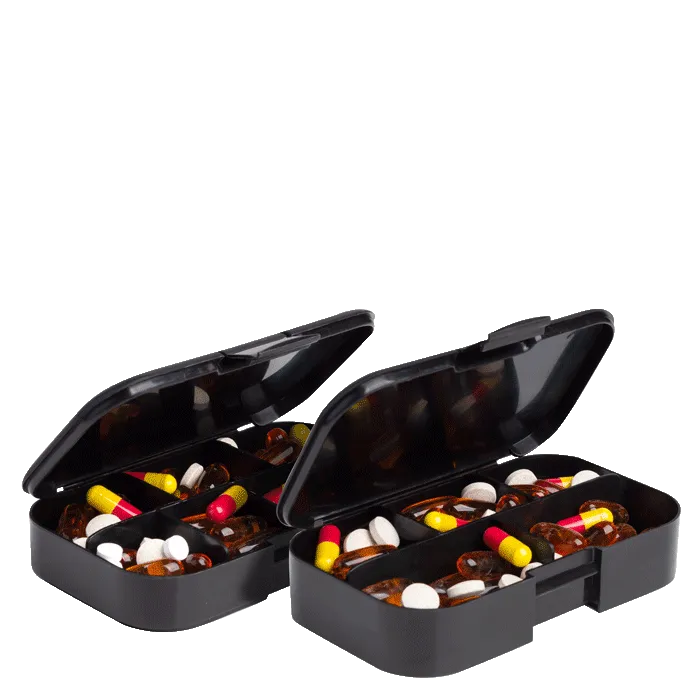Smartshake Box Organizer, 2-pack, Black