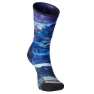 SmartWool Athlete Edition Run Print Crew Sokker female, Multicolour