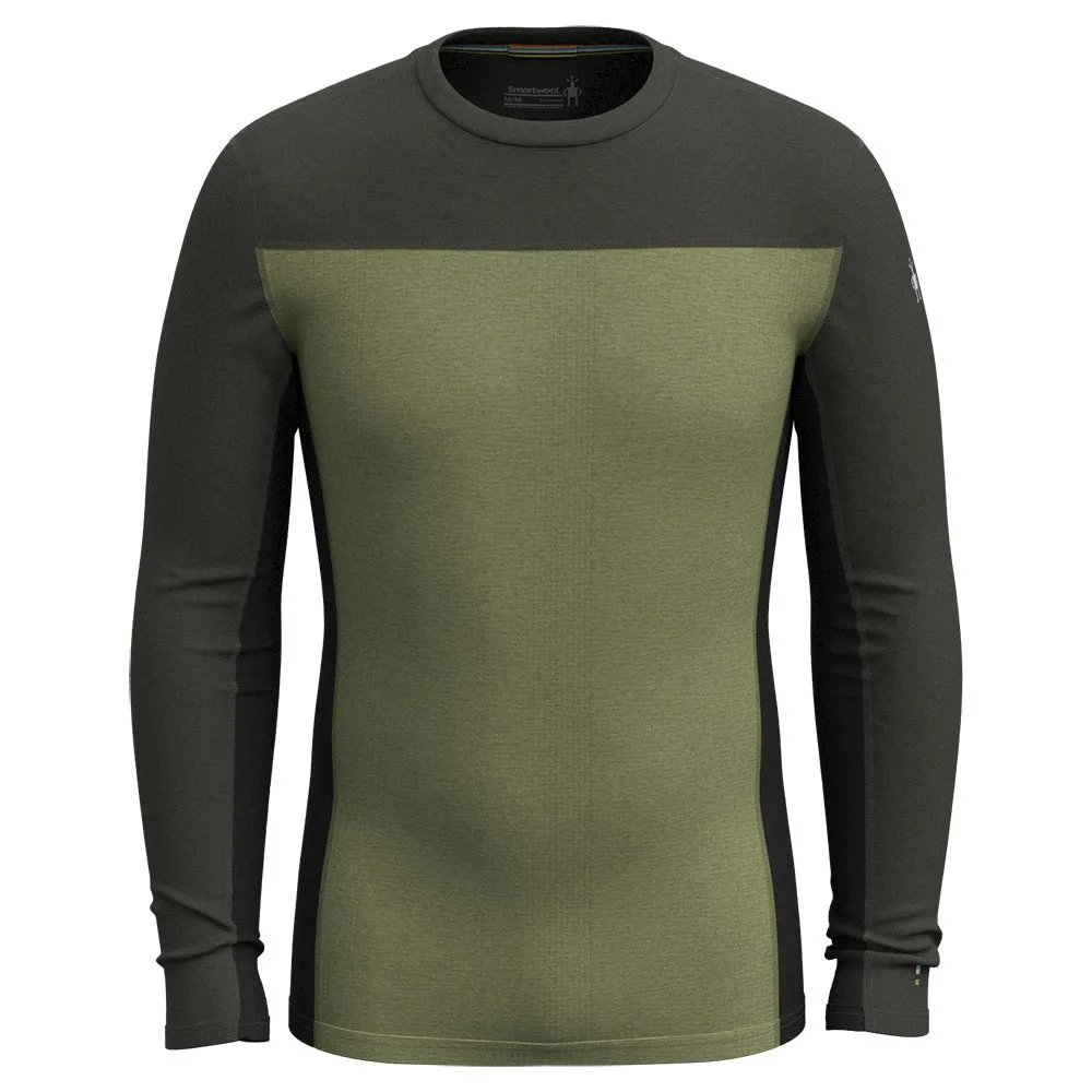 SmartWool Classic Thermal Merino Colorblock Crew Langarmet Baselag SmartWool Classic Thermal Merino Colorblock Crew Langarmet Baselag