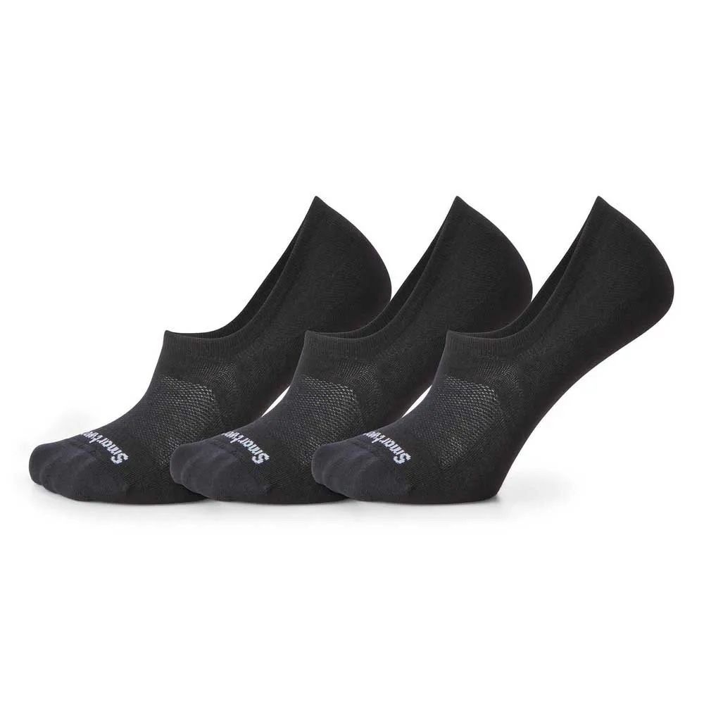 SmartWool Everyday No Show Multipack Sokker, Black