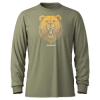SmartWool Geometric Bear Graphic Langarmet T-skjorte SmartWool Geometric Bear Graphic Langarmet T-skjorte