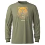 SmartWool Geometric Bear Graphic Langarmet T-skjorte