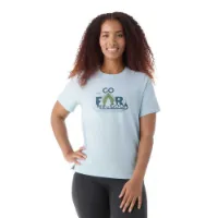 SmartWool Go Far Feel Good Graphic Kortarmet T-skjorte