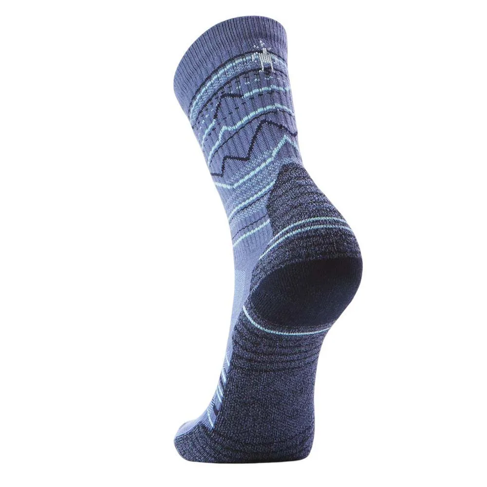 SmartWool Hike Light Cushion Mountain Range Crewsokker
