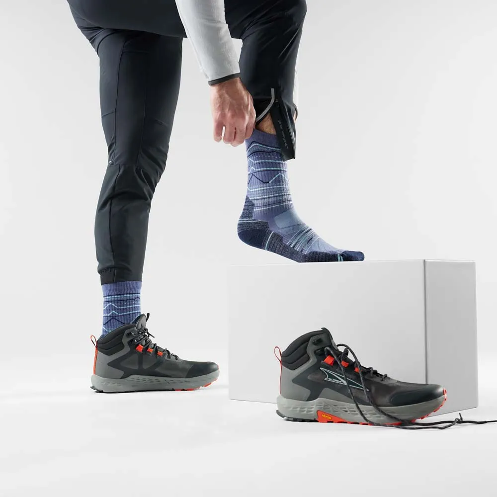 SmartWool Hike Light Cushion Mountain Range Crewsokker