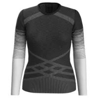 SmartWool Intraknit Thermal Merino 200 Pattern Crew Langarmet Baselag SmartWool Intraknit Thermal Merino 200 Pattern Crew Langarmet Baselag