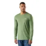 SmartWool Merino Hemp Blend Gear Up Langarmet T-skjorte, Fern green heather