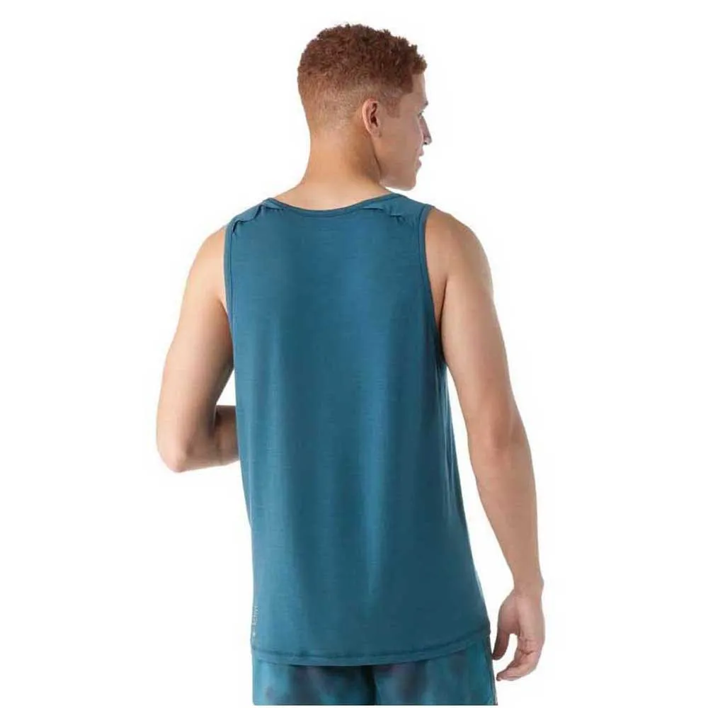SmartWool Merino Sport 120 Ermeløs T-skjorte, Twilight blue