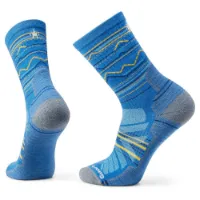 SmartWool Performance Hike Light Cushion Mountain Range Pattern Crew Sokker