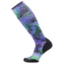 SmartWool Ski Targeted Cushion Lotus Print Otc Sokker, Black