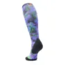 SmartWool Ski Targeted Cushion Lotus Print Otc Sokker, Black