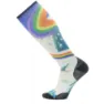 SmartWool Ski Zero Cushion Rainbow Trails Print Otc Sokker