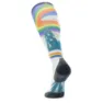 SmartWool Ski Zero Cushion Rainbow Trails Print Otc Sokker
