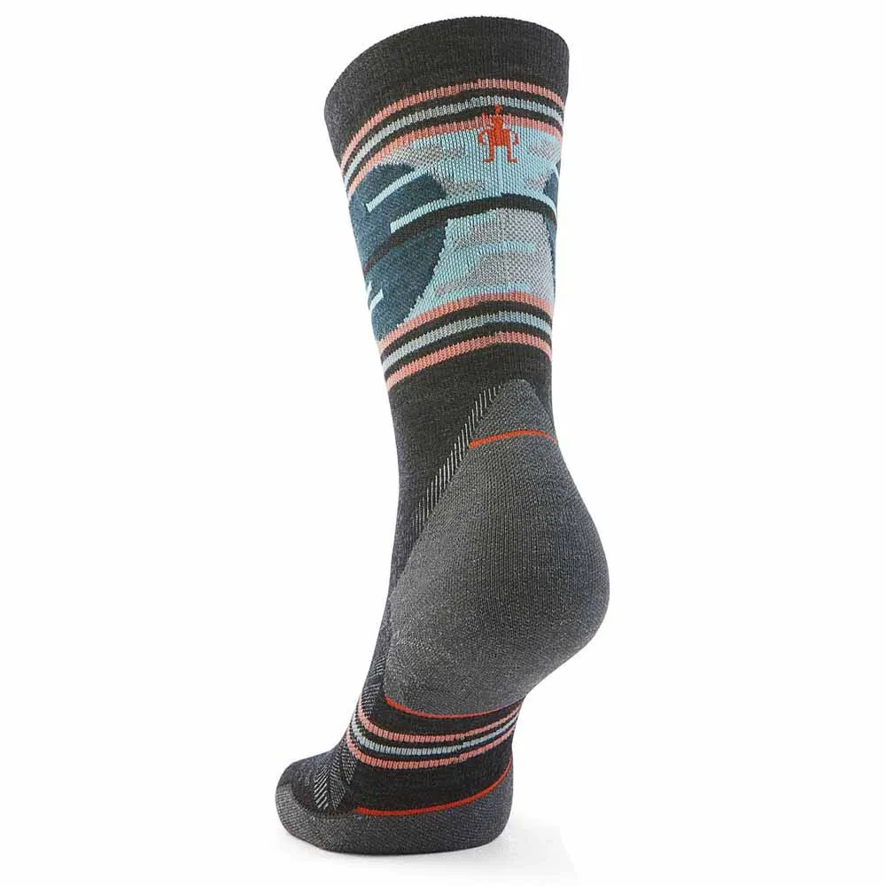 SmartWool Trail Run Targeted Cushion Sunset Trail Crew Sokker female