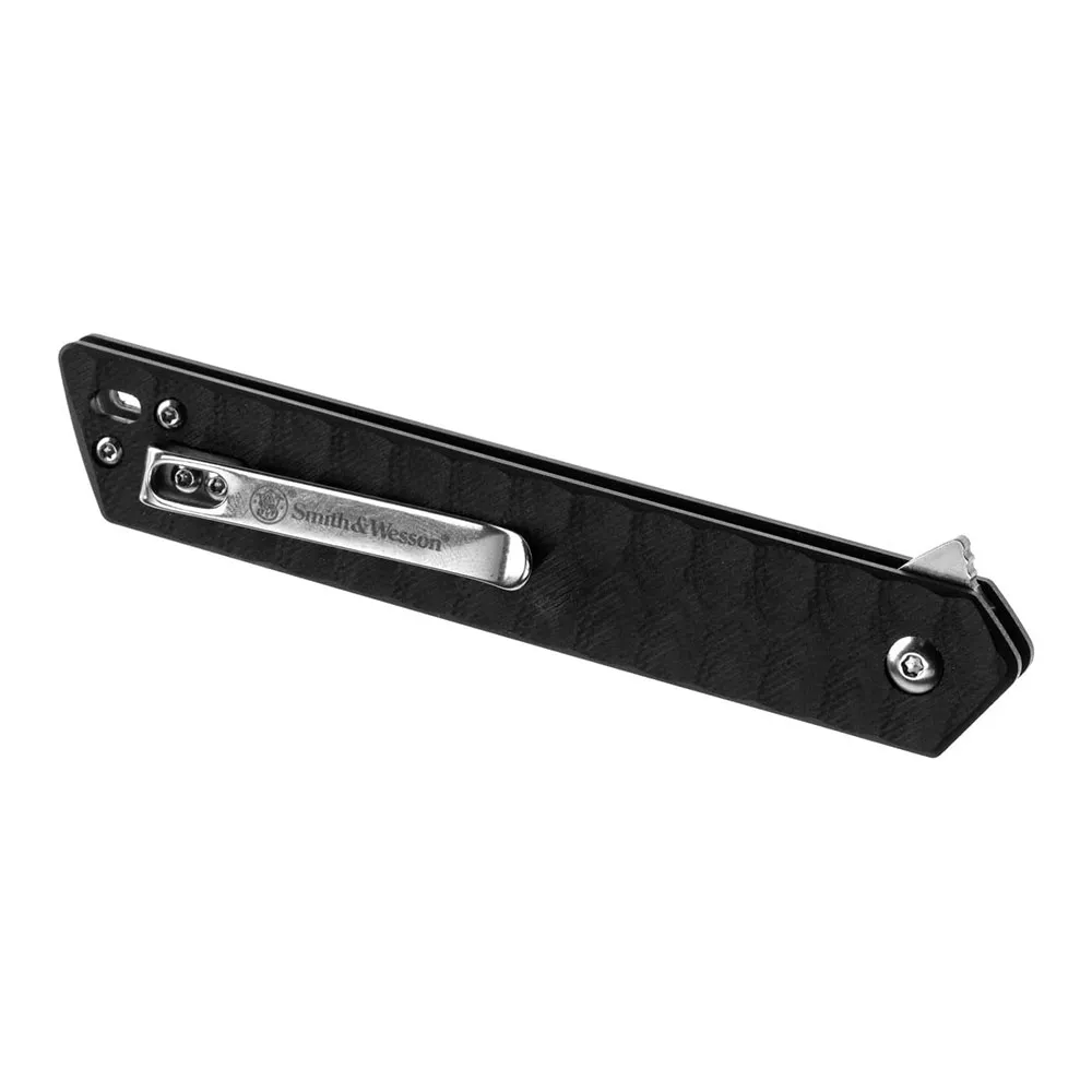 Smith 24/7 Tanto Lommekniv, Black, One Size