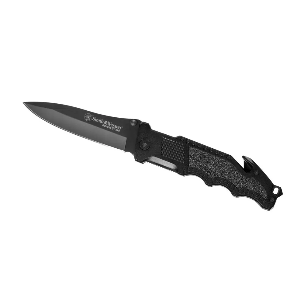 Smith Border Guard Swbg1 Folder Lommekniv, Black, One Size Smith Border Guard Swbg1 Folder Lommekniv, Black, One Size