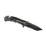 Smith Border Guard Swbg10s Serrated Tanto Lommekniv, Black, One Size