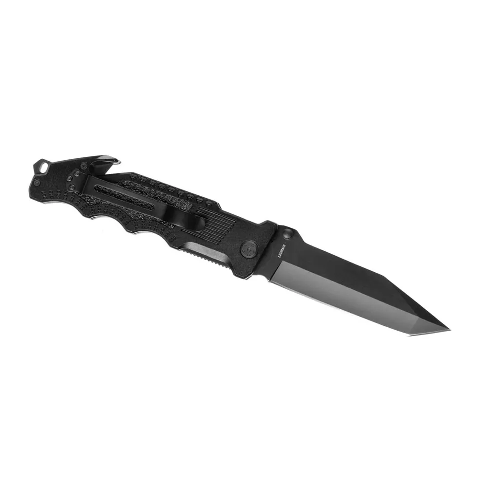 Smith Border Guard Swbg2t Tanto Folder Lommekniv, Black, One Size Smith Border Guard Swbg2t Tanto Folder Lommekniv, Black, One Size